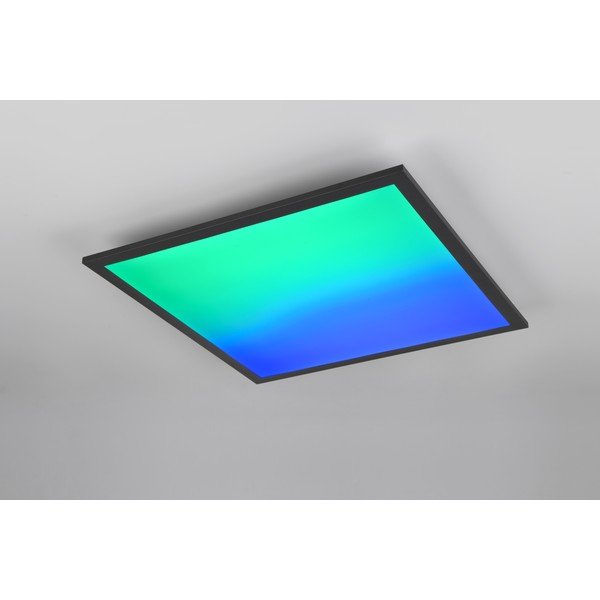 Černé LED stropní svítidlo 44.5x44.5 cm Beta – Reality-image-3