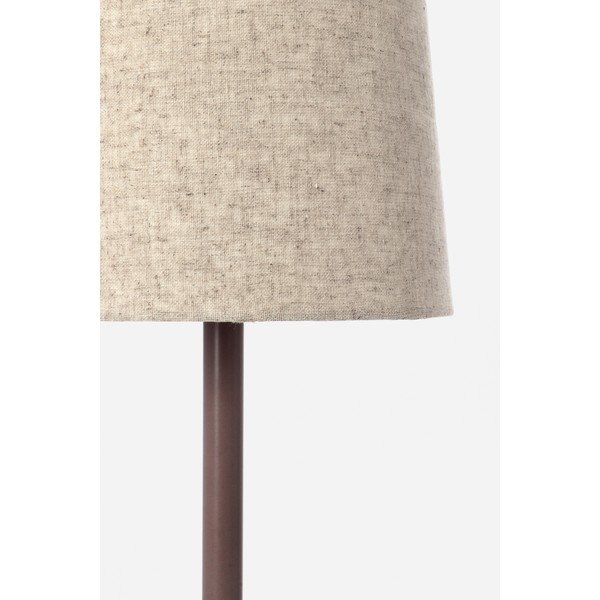 Béžová kovová stolní lampa s textilním stínidlem (výška 60 cm) Assam – Bizzotto-image-2