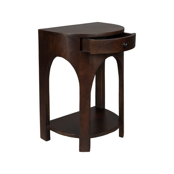 Odkládací stolek z mangového dřeva 30x40 cm Belvedere – Dutchbone-image-3