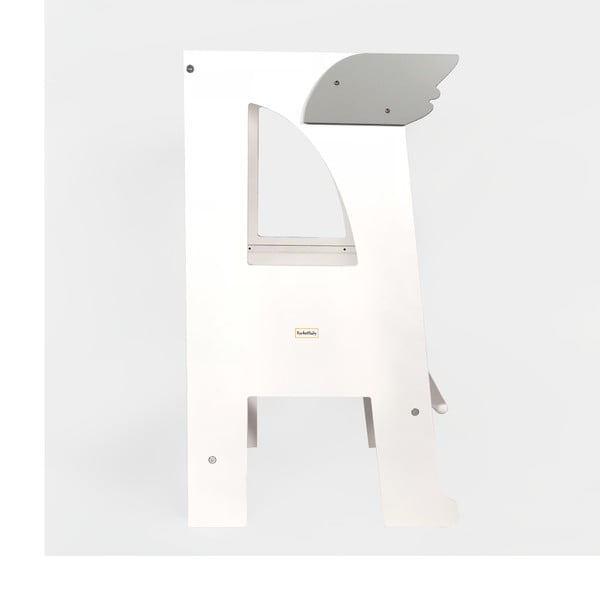 Bílá učicí věž Montessori - Rocket Baby-image-2