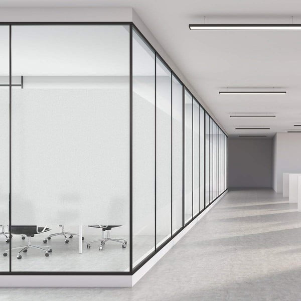 Matná nálepka na sklo s ochranným filmem Ambiance, výška 2 m-image-4