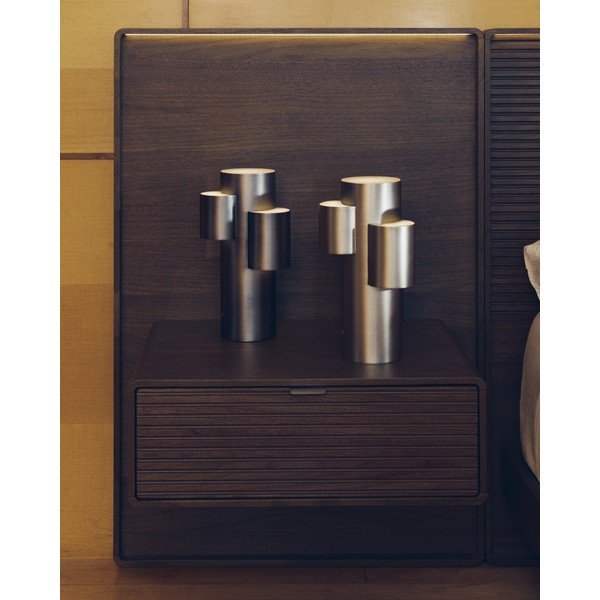 Černá kovová LED stmívatelná stolní lampa (výška 26,5 cm) Adrina – Kave Home-image-2