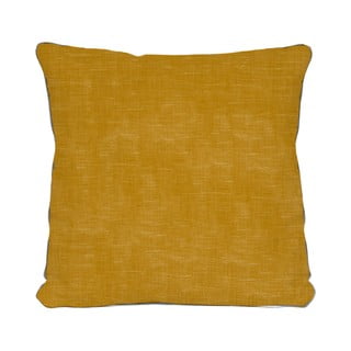 Hořčičný polštář Really Nice Things Mustard, 45 x 45 cm