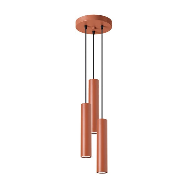 Závěsné svítidlo v cihlové barvě ø 19,5 cm Castro – Nice Lamps