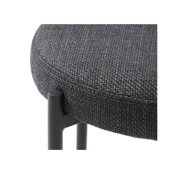 Tmavě šedá kovová stolička Pelican – Unique Furniture-image-1