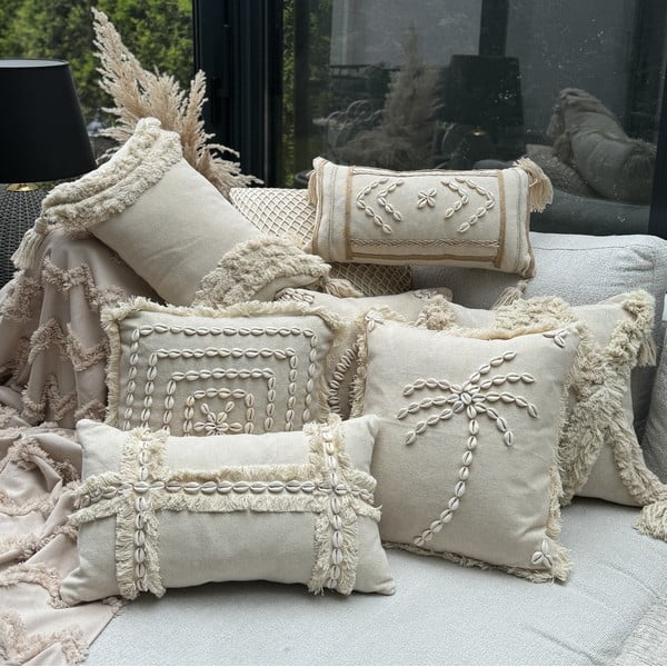 Bavlněný povlak na polštář 30x50 cm Seashells – Mioli Decor-image-1