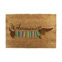 Rohožka z kokosového vlákna 40x60 cm Welcome Sausage Dog – Artsy Doormats