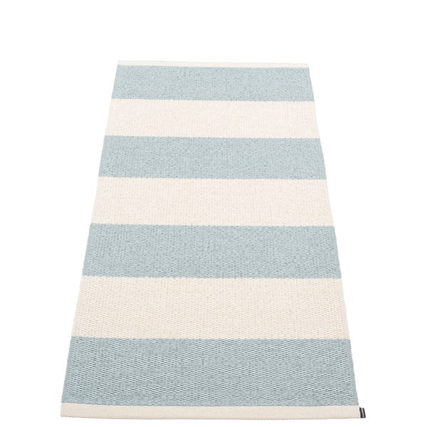 Světle modro-krémový vnitřní a venkovní běhoun 70x150 cm Bob Blue Fog – Pappelina