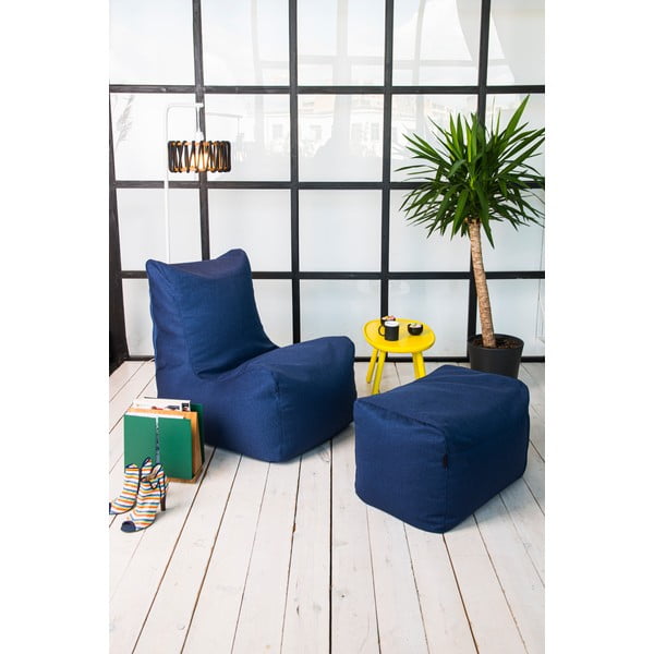 Šedobéžový sedací vak Seat Lounge – SLOWDOWN-image-1