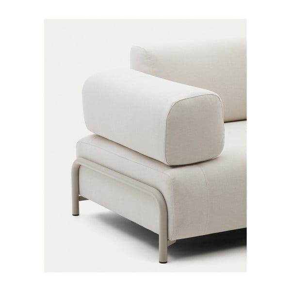 Béžová žinylková područka k modulární pohovce Compo – Kave Home-image-2