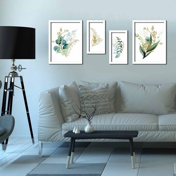 Sada plakátů 4 ks 33x43 cm – Wallity-image-1