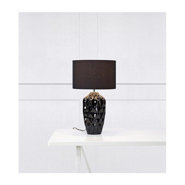 Černá stolní lampa Markslöjd Ben, ø 26 cm-image-1