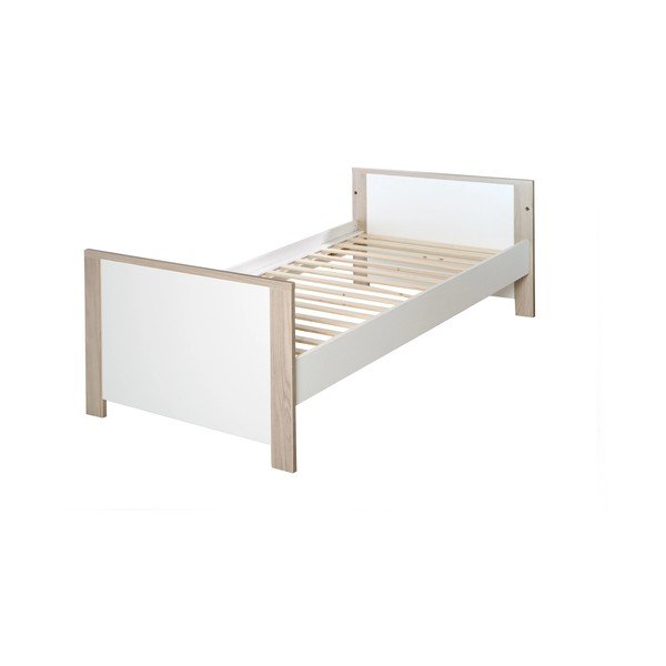 Postýlka v bílo-přírodní barvě 70x140 cm Olaf – Roba-image-2