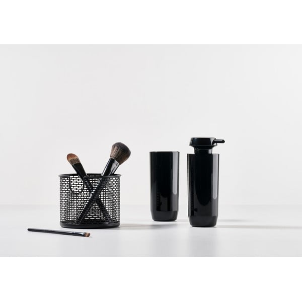 Černý kovový úložný košík Zone Inu, ø 10 cm-image-1