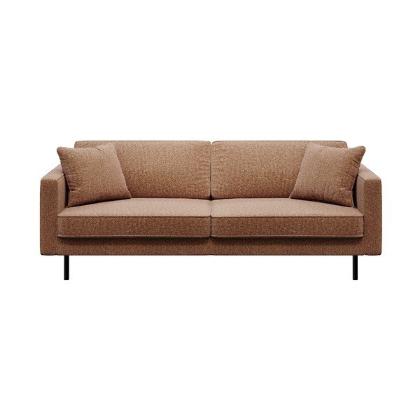 Jílově hnědá pohovka MESONICA Kobo, 207 cm
