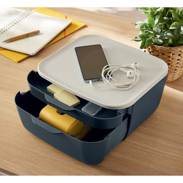 Šedý zásuvkový box Leitz Cosy-image-1