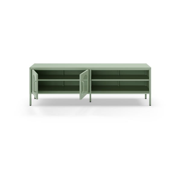 TV stolek v mentolové barvě 160x50 cm Diora – Marckeric-image-3