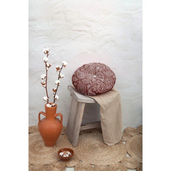 Polštář Really Nice Things Cojin Redondo Paisley, ⌀ 37 cm-image-1
