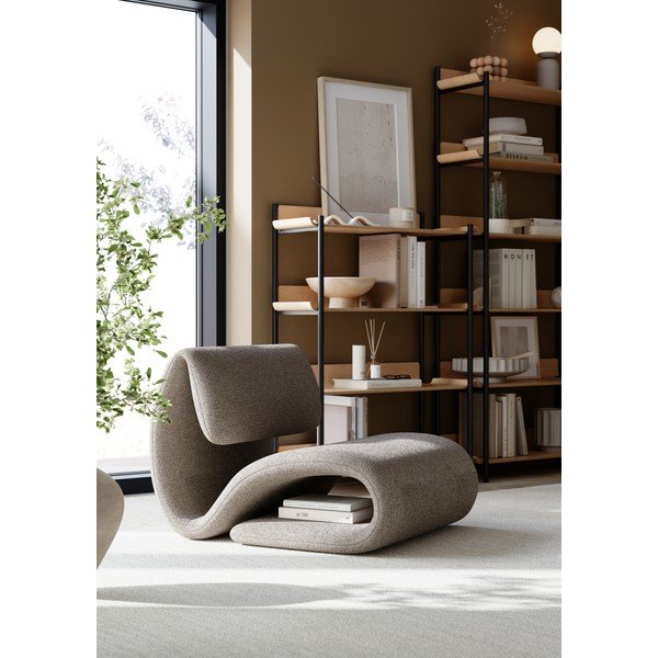 Béžové křeslo DAN-FORM Denmark Dubna-image-4