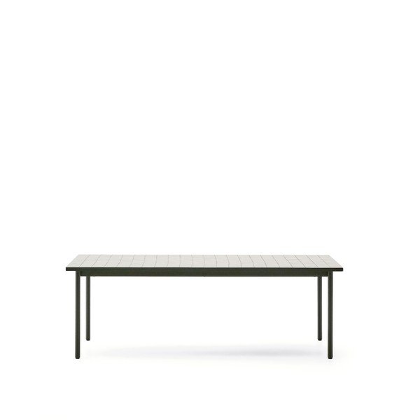 Zahradní jídelní stůl s keramickou deskou 101x223 cm Maurina – Kave Home-image-4