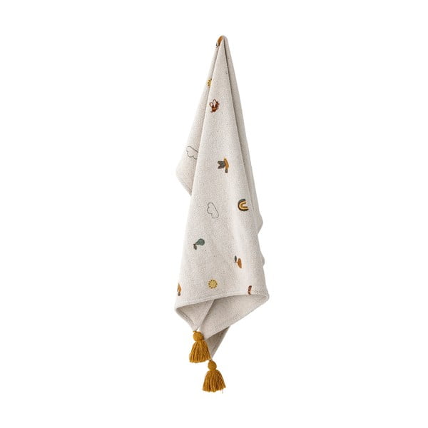 Bílá dětská deka 80x100 cm Agnes – Bloomingville Mini-image-4