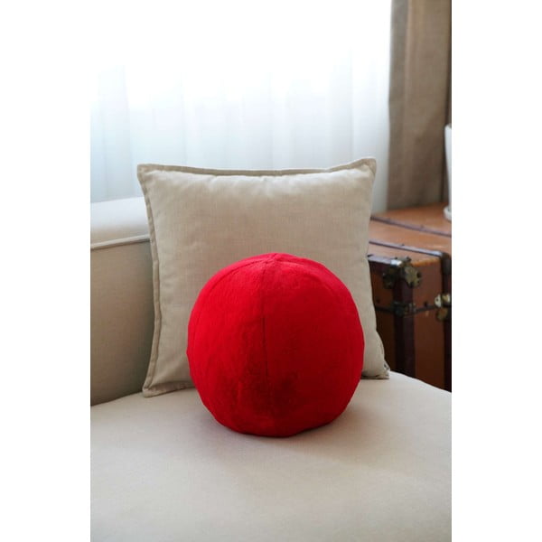 Dekorační polštář z mikroplyše ø 25 cm Top – Mioli Decor-image-2