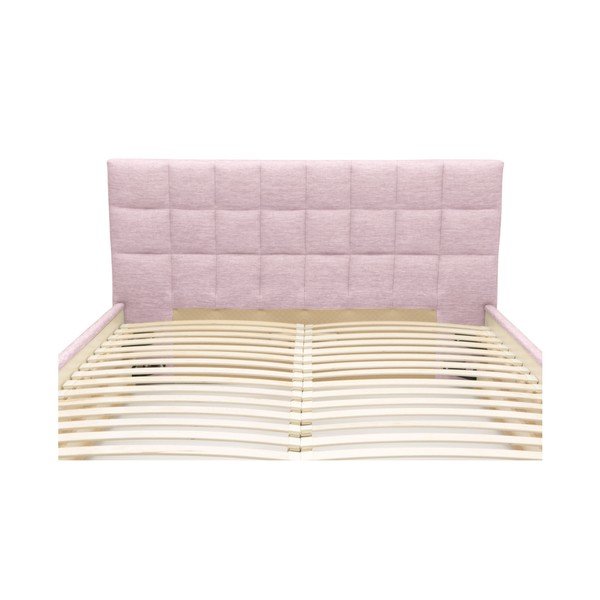 Světle růžová dvoulůžková postel Mazzini Beds Dream, 140 x 200 cm-image-4