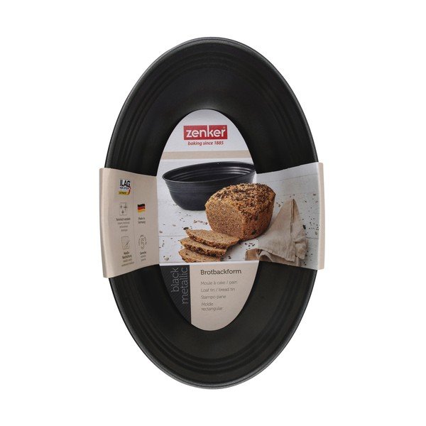 Oválná forma na chléb Zenker Black, 26,5 x 16,5 cm-image-3