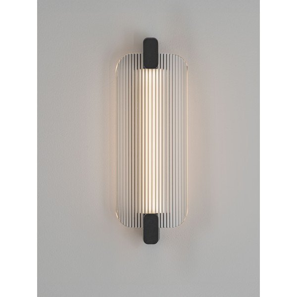 Matně černé skleněné LED nástěnné svítidlo Emery – Nova Luce-image-2