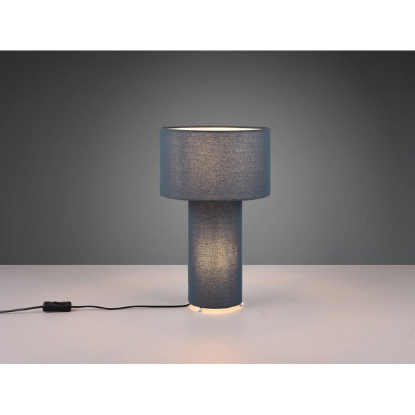 Tmavě modrá stolní lampa (výška 40 cm) Bale – Trio-image-1