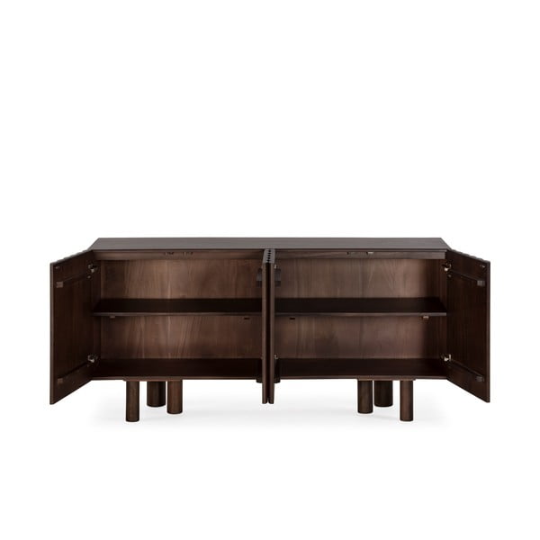 Hnědá komoda z mangového dřeva 160x80x40 cm Tamira – MOME-image-3