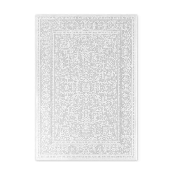 Vnitřní a venkovní koberec v šedé a slonovinové barvě 160x230 cm Duet Kona – NORTHRUGS