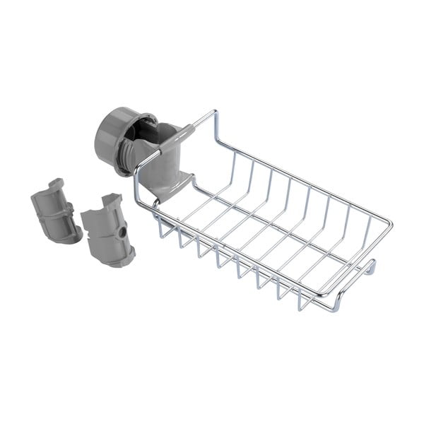 Samodržící koupelnová polička z nerezové oceli - Maximex-image-2