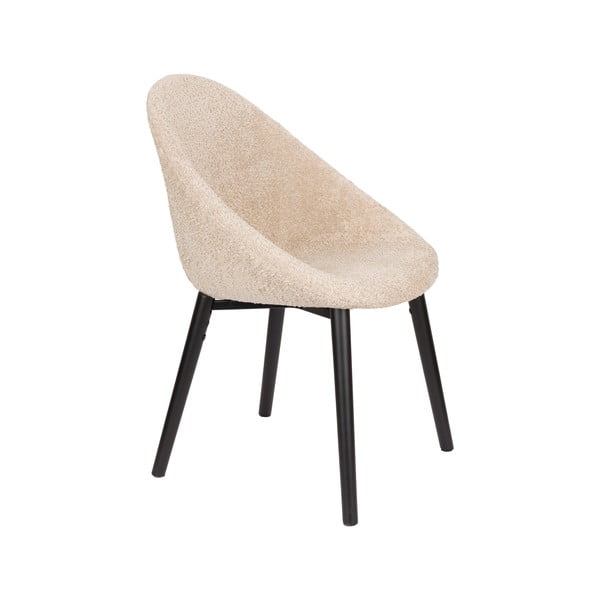 Béžové čalouněné jídelní křeslo Fenna – Dutchbone