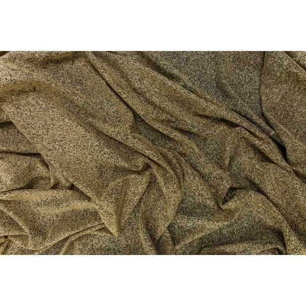 Záclona v béžovo-zlaté barvě 140x245 cm Carmine – Mendola Fabrics-image-3