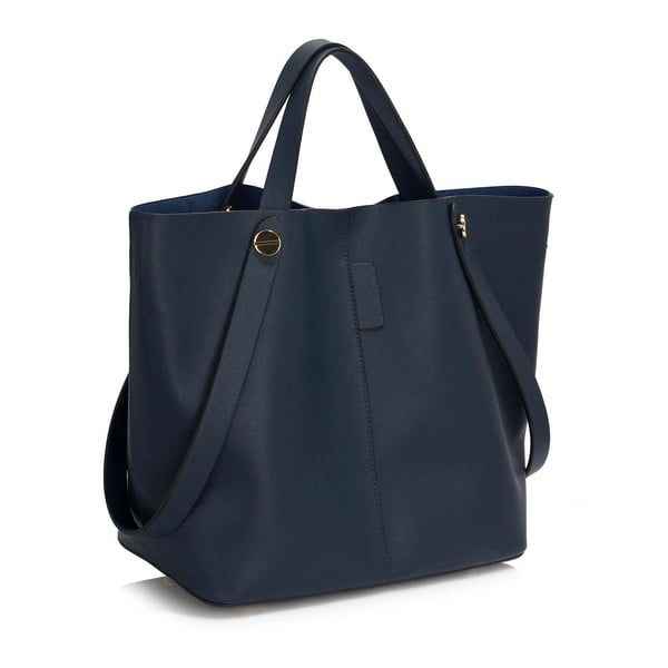 Tmavě modrá kabelka L&S Bags Bondy