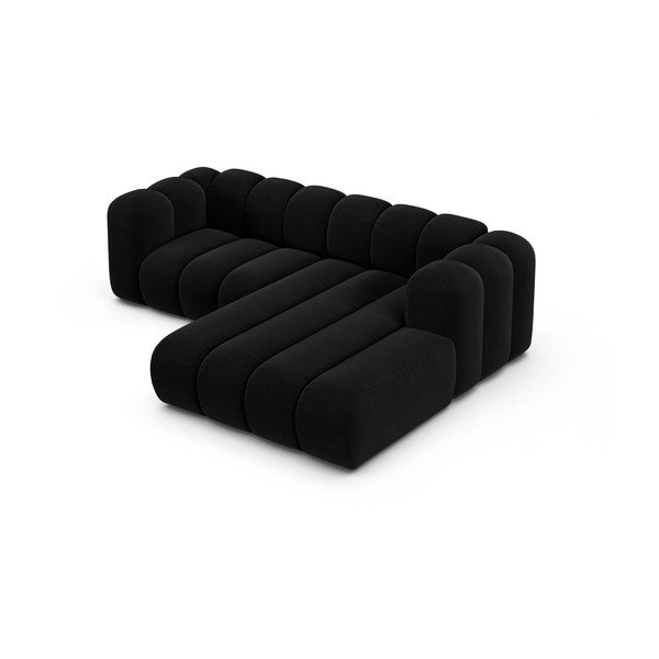 Antracitová rohová pohovka (pravý roh) Lupine – Micadoni Home-image-2