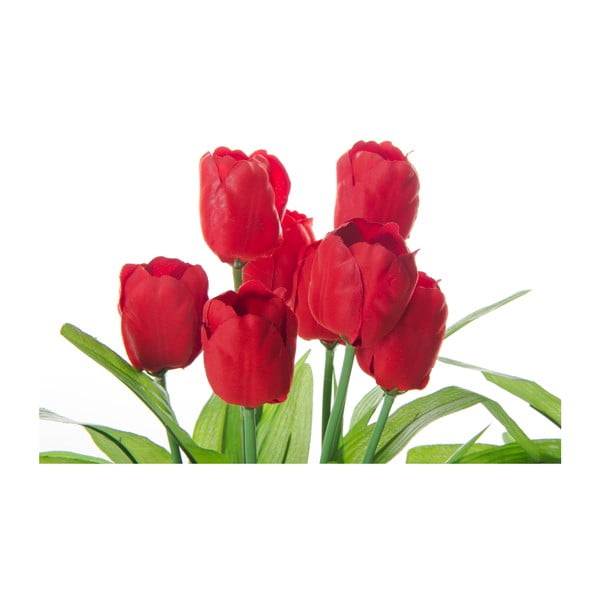 Sada 3 dekorací ve tvaru květiny Casa Selección Tulip-image-3