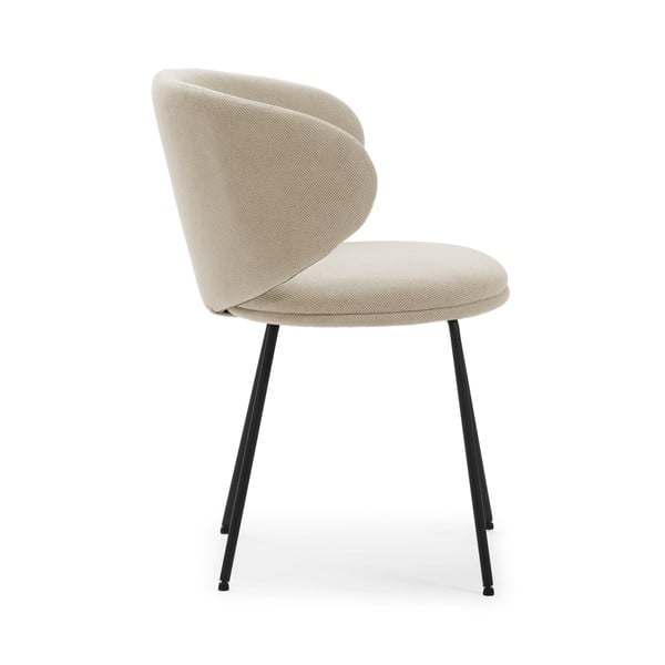 Béžová čalouněná jídelní křesla v sadě 2 ks Rush – Marckeric-image-3