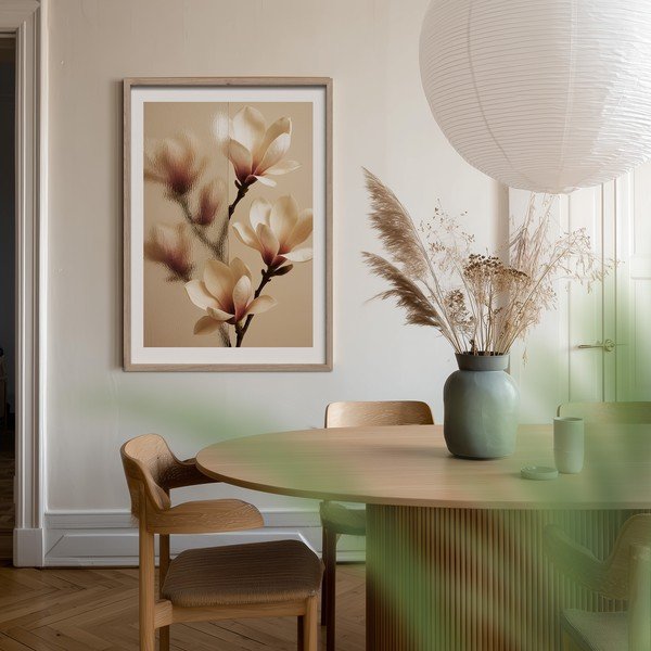 Tištěný obraz s rámem 50x70 cm Soft Magnolia – Styler-image-1