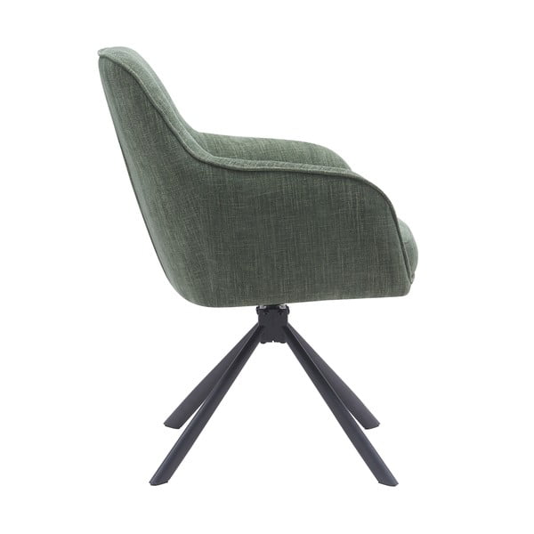 Zelená čalouněná jídelní křesla v sadě 2 ks Avola – Unique Furniture-image-2