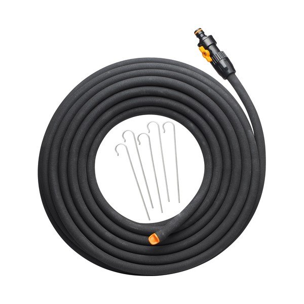 Černá prosakovací hadice Fiskars, délka 15 m