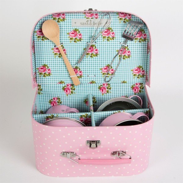 Dětský růžový kuchyňský set Sass & Belle-image-1