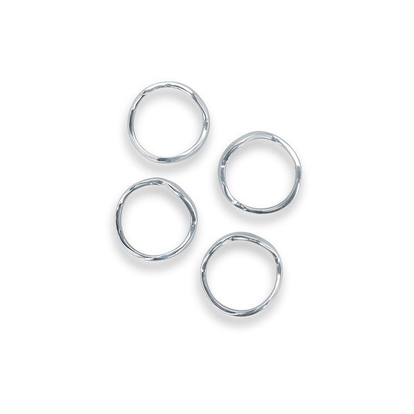 Kovové kroužky na ubrousky v sadě 4 ks Charm – S|P Collection-image-3