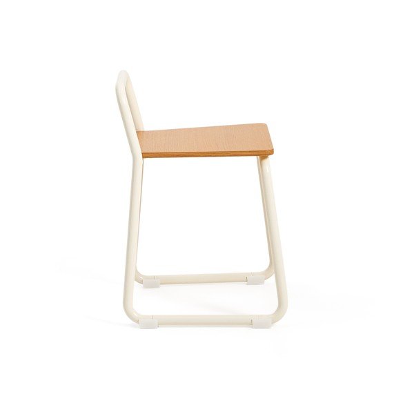 Béžová kovová dětská židle Tinn – Kave Home-image-3