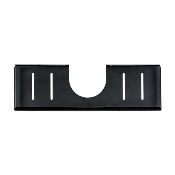 Černá samodržící koupelnová polička z nerezové oceli Altarella – Wenko-image-4