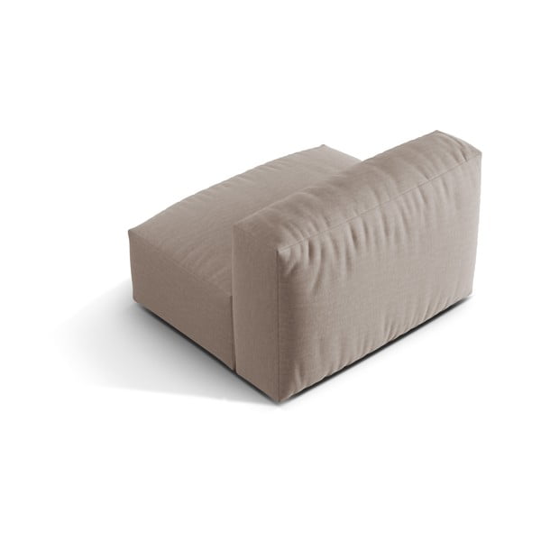 Béžový modul pohovky (středový díl) Martina – Micadoni Home-image-2