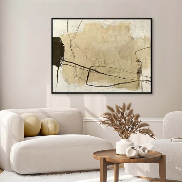 Ručně malovaný obraz 120x90 cm Cloudline – Malerifabrikken-image-1