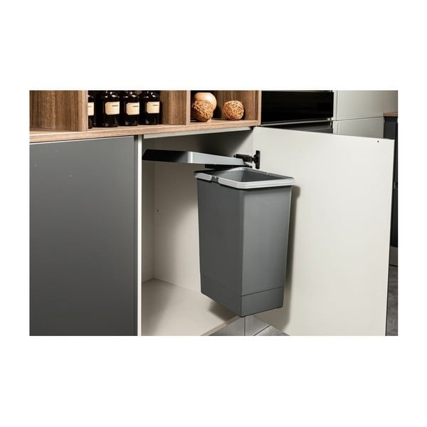Vestavěný plastový odpadkový koš 24 l Swing 2.0 - Elletipi-image-3