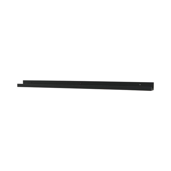 Černá police na obrázky 120 cm Studio – WOOOD-image-2